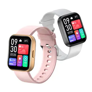 2024 nuovo arrivo della frequenza cardiaca monitoraggio della pressione sanguigna Smart Watch Bluetooth chiamata impermeabile Touch Screen Smart Watch