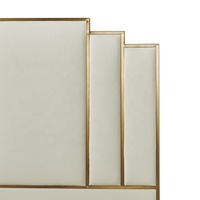 Cadre de lit luxueux de grande taille, mobilier de chambre à coucher moderne et de qualité supérieure