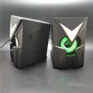 Nouvel arrivage haut-parleur stéréo <span class=keywords><strong>RGB</strong></span> <span class=keywords><strong>PC</strong></span> 3.5mm, haut-parleurs d'ordinateur <span class=keywords><strong>Gamer</strong></span> éclairés rvb Gaming pour moniteurs de studio <span class=keywords><strong>PC</strong></span> - Product Image 6