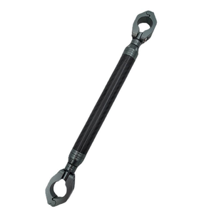 Manubrio Multifunzione Regolabile in Fibra di Carbonio e Lega di Alluminio per Moto, 340mm - Product Image 6