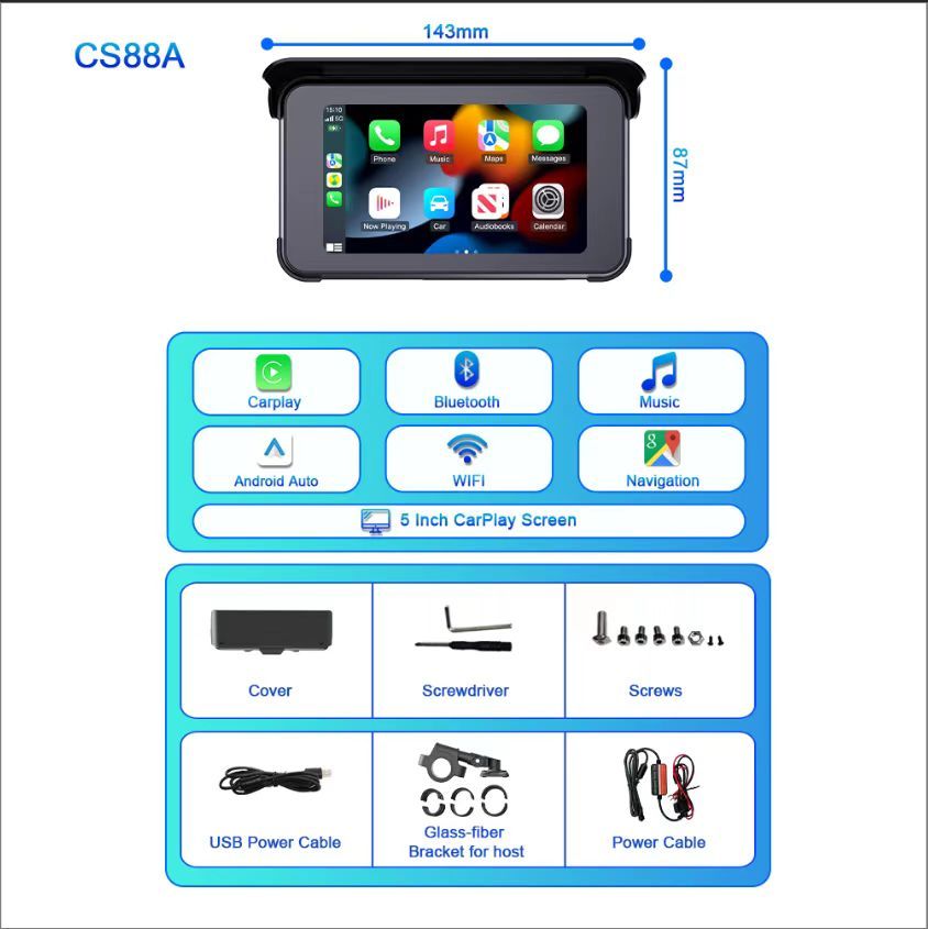CS88A-โฮสต์ 5 นิ้ว
