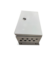 Boîtier de jonction électrique extérieur en acier étanche IP66, coffret de commande métallique personnalisé, armoire de distribution résistante aux intempéries