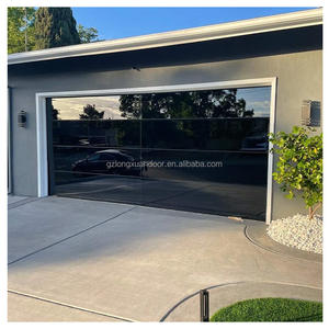 Porte de <span class=keywords><strong>garage</strong></span> roulante moderne en aluminium anti-effraction avec miroir, exportée au <span class=keywords><strong>Costa</strong></span> Rica - Product Image 4