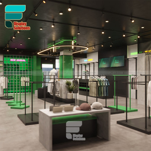 Boutique Vêtements Vêtements Femmes Vêtements Hommes Magasin De Vêtements Luminaires Vêtements Présentoir De Vêtements Réglable - Product Image 1