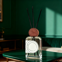 Flacon diffuseur de parfum en verre de luxe vide 120ml 250ml 500ml 1000ml, flacon vaporisateur d'ambiance avec logo personnalisé