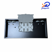 Chasis Terminal de Fibra Óptica de 24 Puertos de Grado Operativo, Montaje en Pared, Sin Carga, Puerto Redondo ST/FC, Unidad de Distribución ODF, Concentrador de Acero de 0.8mm