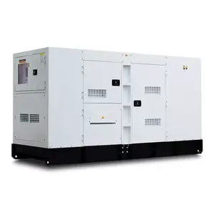 Groipe 200kva ไฟฟ้า160KW โรงไฟฟ้าดีเซล220kva 175kw กันเสียงเครื่องกำเนิดไฟฟ้าดีเซลพร้อมเครื่องยนต์เพอร์กินส์