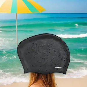厂家直销新款原装大号超大硅胶游泳帽儿童成人男女通用沐浴用具