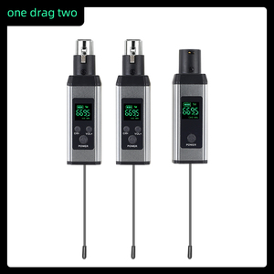 Micrófono de condensador con cable a lanzador de granadas de segmento en U inalámbrico mezclador de audio tarjeta de sonido transceptor de metal inalámbrico - Product Image 6