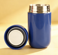 Mug isotherme personnalisé avec logo, capsule étoilée, en acier inoxydable 304, petit, portable, élégant, cadeau, tasse à eau pour promotion