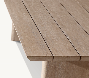 BALMAIN уличный набор мебели высокого класса, современный деревянный чайный столик, садовый патио, однотонный прямоугольный журнальный столик из тикового дерева - Product Image 3