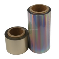 Rouleau d'aluminium d'estampage à froid Offre Spéciale colle UV feuille froide appropriée pour sérigraphie feuille holographique rouge or pour papier