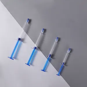 1ml 2ml 3ml 10 ML 5 ML siringa cosmetica trasparente blu monouso in plastica Luer lucchetto siringhe per la confezione di siero di olio cosmetico