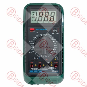 Multimètre numérique Huayi My63 1000V 100A avec arrêt automatique, portatif, avec buzzer et test de continuité - Product Image 2