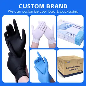Disposable Black Nitrile Gloves XINGYU Black Gloves Nitrile Powder Free Manufacturers Safety Gloves Nitrile Powder Free Nitrile Gloves Disposable