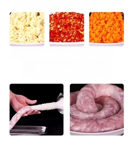 เครื่องบดเนื้อไฟฟ้าสแตนเลสแบบใหม่ ความจุขนาดใหญ่ บดเนื้อวัว เนื้อแกะ เนื้อหมู ทำไส้กรอก ตัดเนื้อเป็นเส้น พร้อมมอเตอร์ - Product Image 3