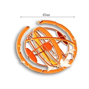 ที่คั่นหนังสือรูปทรงโลกหลากสี งานฝีมือโลหะ ที่คั่นหนังสือแบบกำหนดเอง - Product Image 5