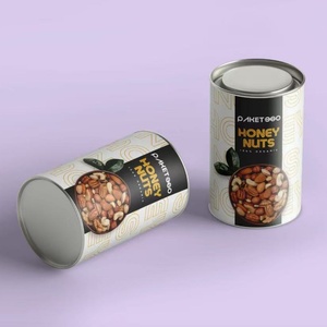 Biodegradable Custom Design Round <b>Tea</b> Box Cylinder Packaging Paper Tube Packaging for Spices Coffee <b>Canister</b> - Product Image 2