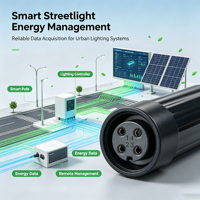 Système de surveillance énergétique Eybond Wi-Fi+Bluetooth RS-232 USB RJ-45 pour onduleurs toutes marques avec enregistreur de données