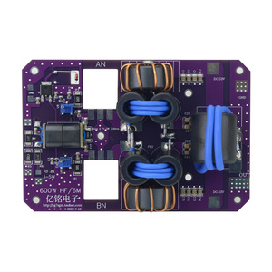TZT 600W 1.8-54MHz เครื่องขยายเสียง RF บอร์ด SSB สำหรับวิทยุคลื่นสั้น DIY พร้อมแหล่งจ่ายไฟ 12V/53V - Product Image 1
