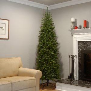 Quality Custom 6ft 7ft 7.5ft 8ft 9ft 12ft Standing Base Fire-proof Eco-friendly Flocked Artificial Christmas <b>Tree</b> <b>LED</b> Lights - Product Image 2