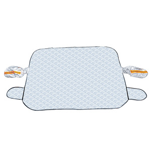 Protection pare-brise hiver double couche en aluminium, anti-neige et anti-givre, à clipser, étanche - Product Image 1