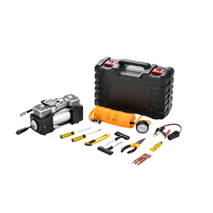 מדחס אוויר חשמלי נייד 150psi ABS מנפח צמיגים מהיר צג לחץ אוויר בצמיגים ערכת תיקון צמיגים לרכב משאבת אוויר עבור - Product Image 6