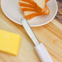 Couteau dentelé à fromage auto-chauffant et auto-chauffant Couteau à tartiner au beurre d'arachide avec batterie rechargeable
