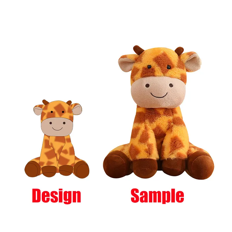 Juguetes de animales de peluche de dibujos animados, juguete de peluche personalizado, muñeco de personaje, fabricante de juguetes para niños, almohada suave, regalos de cumpleaños y vacaciones, decoración del hogar