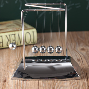 ZD365 Vente en gros de balles pendulaires électro-plaquées en forme de Z, jouets anti-stress pour adultes, <span class=keywords><strong>Newton</strong></span>'s Cradle, balles d'équilibre - Product Image 4