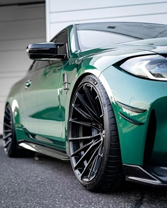 Cerchi in Lega Forgiati Personalizzati Stile Racing 18 20 Pollici 5x120 Concavi Profondi Neri con Finitura Diamantata Ruote ad Alte Prestazioni per BMW Benz - Product Image 6