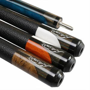Taco de billar de 12.5mm estilo P3 con unión de acero inoxidable Uni-lock de liberación rápida, taco de madera de arce para billar de 9 bolas - Product Image 1