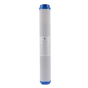 Filtre à eau au charbon actif GAC 20'x4.5'' <span class=keywords><strong>pour</strong></span> toute la maison, filtre à flux radial haute performance, cartouche de remplacement avec charbon actif granulaire - Product Image 1