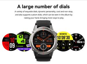 Montre connectée Stratos originale pour hommes, écran AMOLED 1.45 pouces, surveillance de la santé 24h/24, étanche, appels Bluetooth, montre connectée <span class=keywords><strong>militaire</strong></span> - Product Image 3