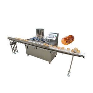 Largement utilisé Machine de remplissage de crème baguette Machine de remplissage de confiture de fruits farcis Machine d'injection de crème croissante - Product Image 2