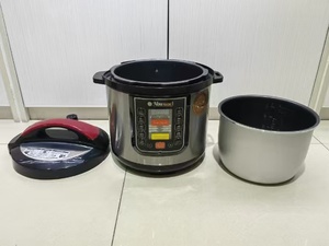 Nồi áp suất điện công suất lớn 6L Nồi cơm điện đa chức năng nấu bằng hơi nước có thể được đặt trước thời gian - Product Image 4