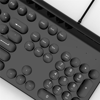 Teclado USB 2.0 con Cable OEM K893c, Tamaño Completo, 104 Teclas, PCB, Plug and Play para Laptop/Escritorio