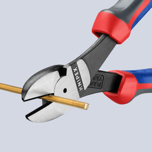 KNIPEX 74 02 180 SB Cortador diagonal de alta resistencia con mangos ergonómicos negro 180 mm - Product Image 3
