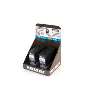 Exhibidor de Cartón de Dos Niveles Personalizado Paksen, Impreso en Papel Brillante, para Mostrador o Mesa, para Ventas Minoristas - Product Image 1