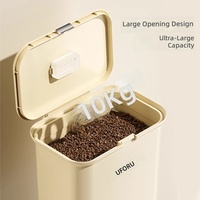 Chariot de rangement multifonctionnel à plusieurs niveaux pour aliments pour animaux de compagnie avec roues, conteneur hermétique, organisateur de collations, étagère, vente en gros OEM