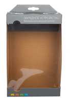 Boîte d'affichage rectangulaire en carton ondulé recyclable - Impression flexo, découpe personnalisée, boîte personnalisée pour les serviettes d'étagère de supermarché