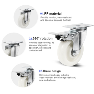Qualidades Produto Rodízio e Roda de <span class=keywords><strong>100mm</strong></span> Máquina Rodízio <span class=keywords><strong>Industrial</strong></span> Durable Plate Trolley Rodas <span class=keywords><strong>Caster</strong></span> - Product Image 3