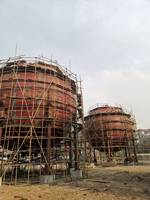 Tanque Esférico de Almacenamiento de GLP Donyue ASME/ISO Q345R con Tratamiento Post-Elaboración (PWHT) de Alta Calidad