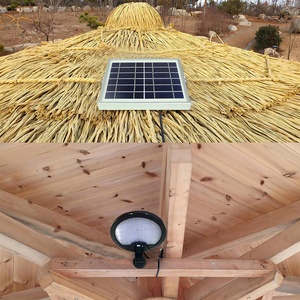 Lumière solaire à capteur rotative à 56 LED haute luminosité avec puce COB, étanche IP65, pour garage et jardin, montage mural - Product Image 5