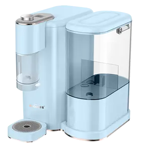 Élément chauffant eau instantanée 4 étapes Filtration de l'eau statut de travail silencieux réservoir d'eau filtrée uv distributeur de bureau Portable