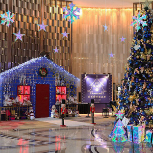 Ngôi Sao đèn lồng treo trang trí ánh sáng giáng sinh năm cánh sao trang trí đám cưới sang trọng - Product Image 3