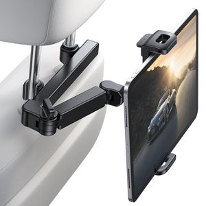 Car Tablet Holder Dashboard iPad <b>Mount</b> Auto <b>Telescopic</b> Backseat Stand Cradle Clip Universal Seat Back Cell <b>Phone</b> Bracket 360 - Product Image 1
