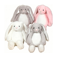 Peluche Lapin de Pâques en Gros, Lapin Doux à Longues Oreilles, Lapin Personnalisé par Sublimation, Peluches Lapin à Longues Oreilles, Jouet en Peluche Personnalisé