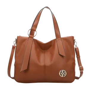 US Brand Kailaien 2024 High Quality Cow Microfiber Leather Shoulder Bag Tote Bag Handbag For Woman