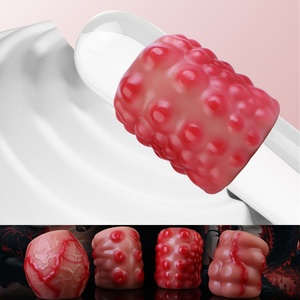 Wholesale <b>Thick</b> Silicone Penis <b>Ring</b> Fantasy Male Cock <b>Ring</b> for Penis Delayed Ejaculating Cock Bondage Men Lock Sperm Trainer - Product Image 1